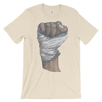 Muhammed Fist Unisex Short Sleeve T-Shirt Illustrated by Robert Bowen - Robert Bowen Tees
